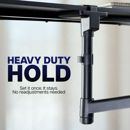 Pneumatic Arm Single Ultrawide Upside Down Monitor Mount - 17" to 32" Screens
