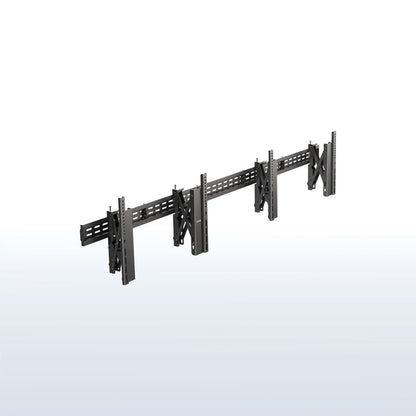 Pop-Out TV Tilting 1x2 Video Wall Mounts - 37” to 65” Screens