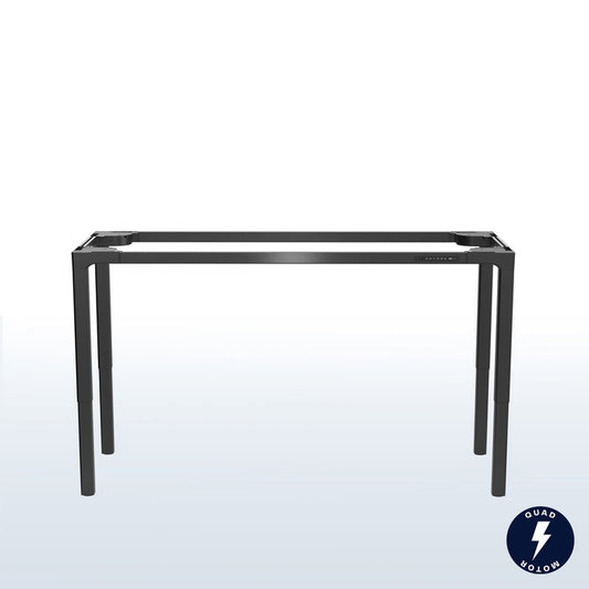 Premium Electric 4-Leg Quad Motor Desk Frame
