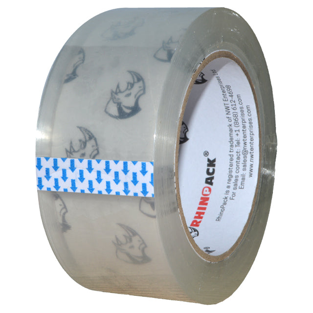 PREMIUM SUPER CLEAR TAPE 1.88" X 54.6 YARDS 50MIC RHINOPACK - 20019964 Mega