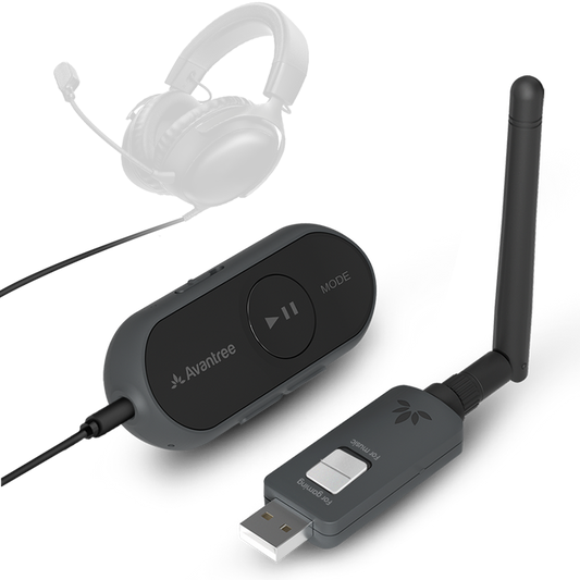 ProLink  Bluetooth Adapter & Headphones Receiver. PS5/PC Wireless Adapter for 3.5mm Headsets – LE Audio Upgrade (Voice Chat, Low Lag)