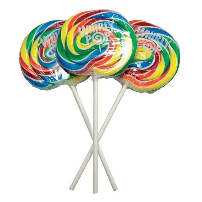 Rainbow Whirly Pops - 1.5oz 60ct