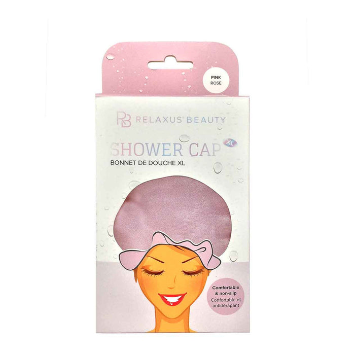 RELAXUS 500948 Pink Shower Cap