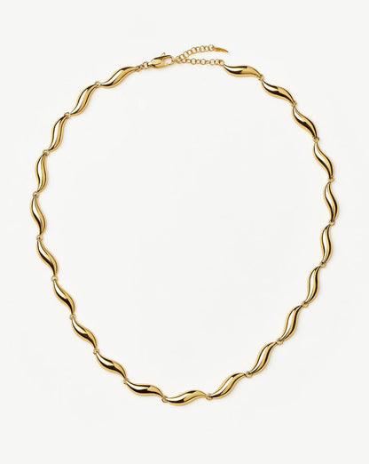 Savi Signature Link Chain Necklace | 18ct Gold Plated Necklaces Missoma