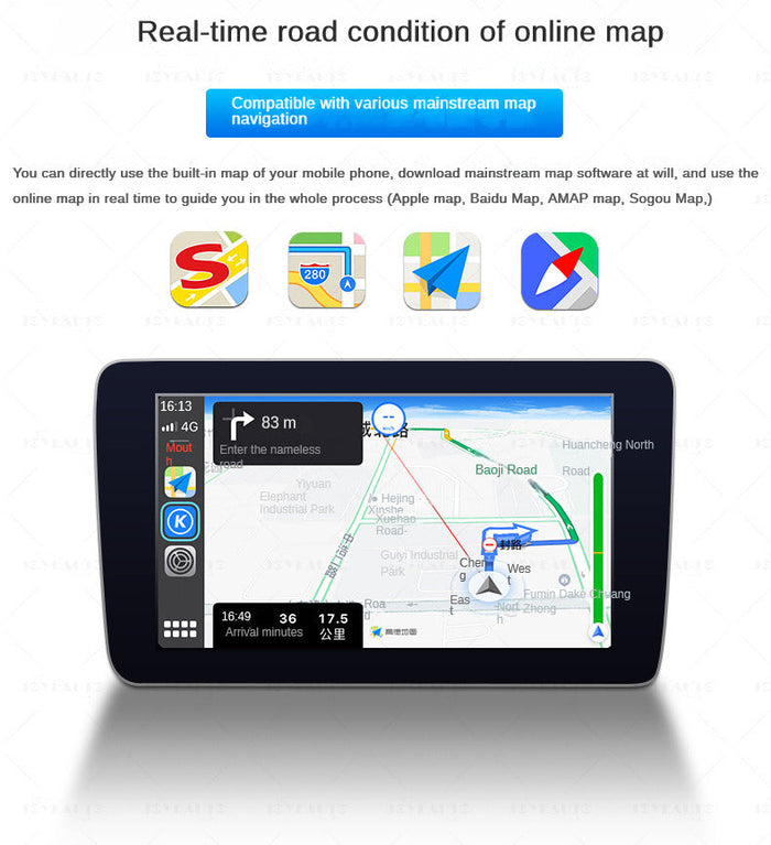 SCUMAXCON wireless carplay module box for Focus/Mondeo/Taurus/Explorer/Escape/Edge/F150/Lincoln MKC/Mustang