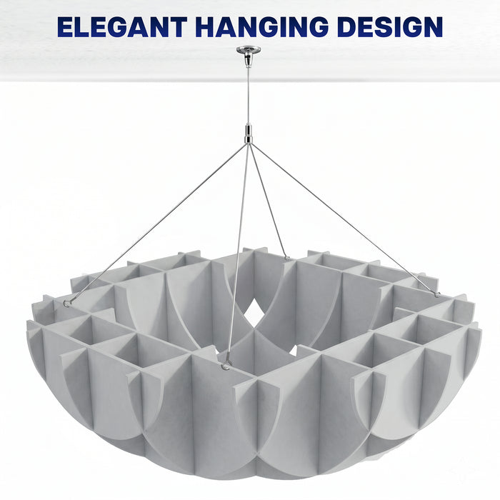 Semi Circle Acoustic Ceiling Panel