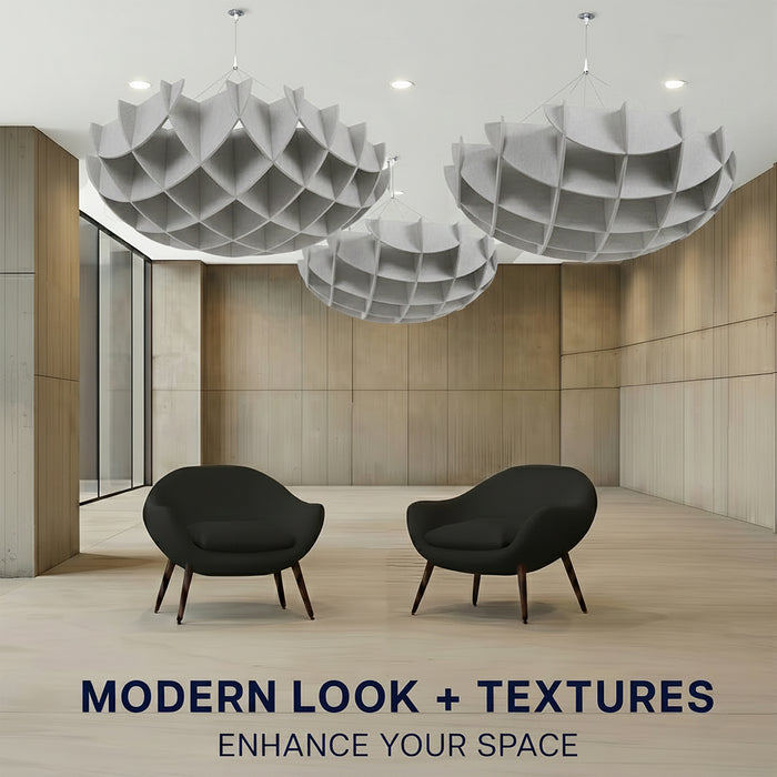 Semi Circle Acoustic Ceiling Panel