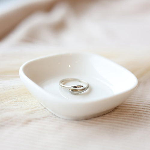 Silver Bypass Ring