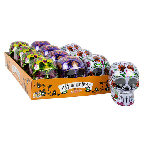 Smarties Day Of The Dead Candy Tin - 24 Count