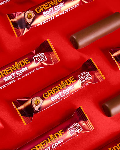 Soft Core Chocolate Peanut Butter Protein Bar