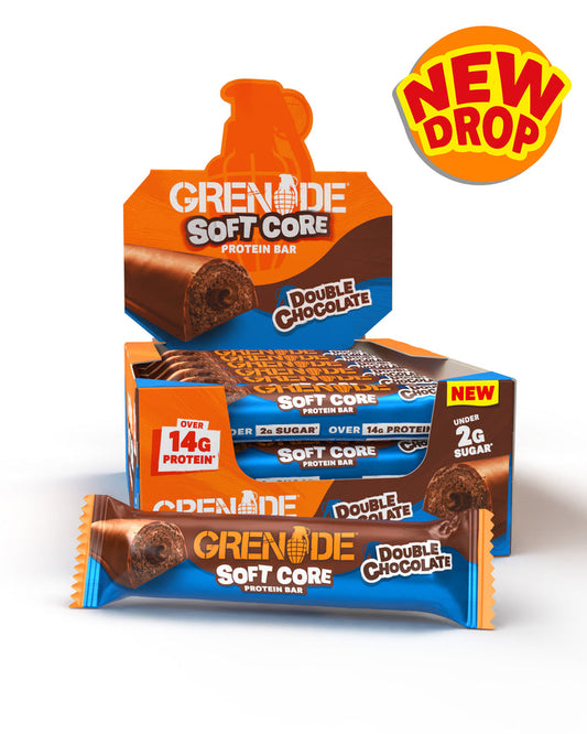 Soft Core Double Chocolate Protein Bar