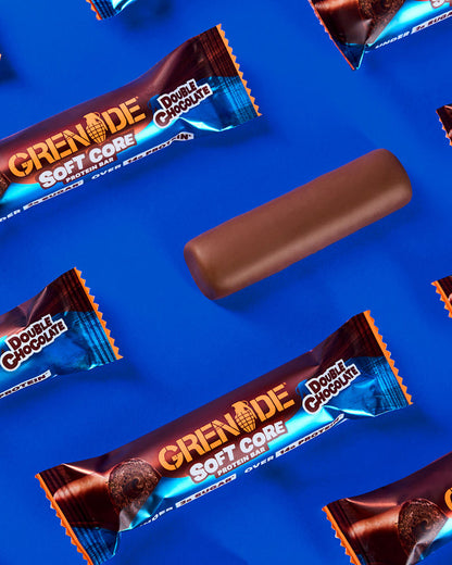 Soft Core Double Chocolate Protein Bar