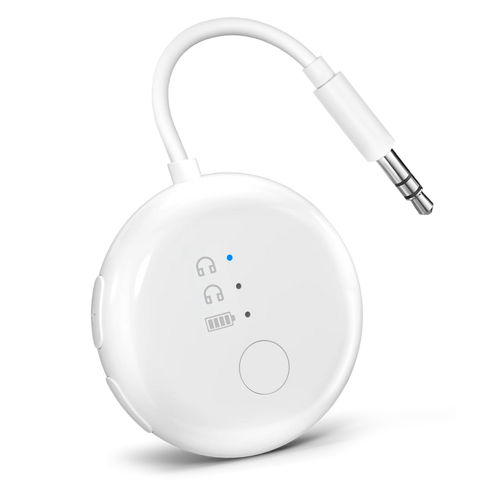 SoundJet R1 Airplane Bluetooth Adapter for Headphone and Airpods wtih 3.5 mm AUX plug