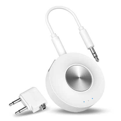 SoundJet R2 Bluetooth Adapter for Airplane, PC, GYM, PS5  for Headphones and AirPods with aptX Adaptive & Low Latency