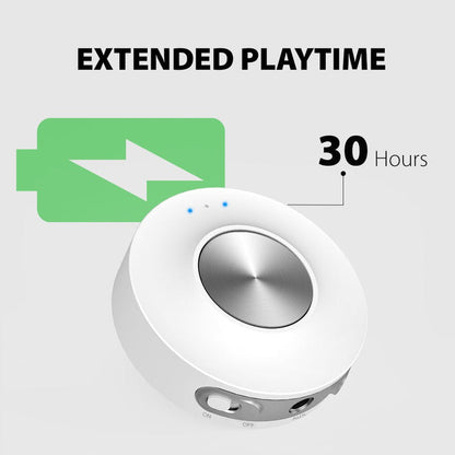 SoundJet R2 Bluetooth Adapter for Airplane, PC, Gym, and PS5, up to 30H playtime