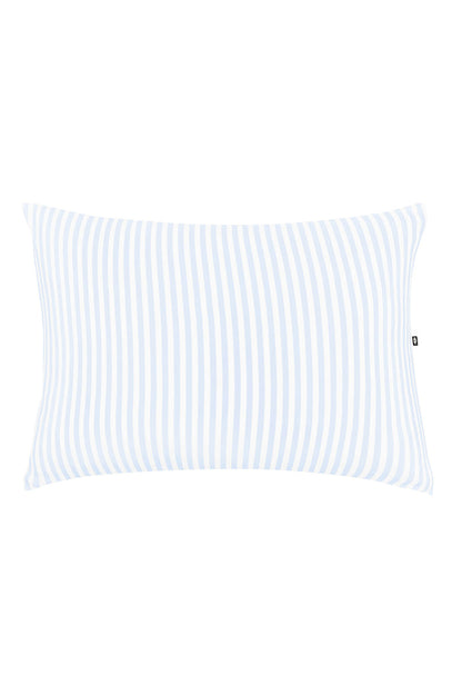 Product photo of the front of Standard Pillowcase in Small Mist Stripe