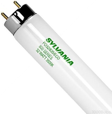 Sylvania 32-Watt Fluorescent Tube, T8, 30000 Hours, 2950 Lumens, 3500K, 800 Series Phosphors -FTB-F032/765 ebuystt