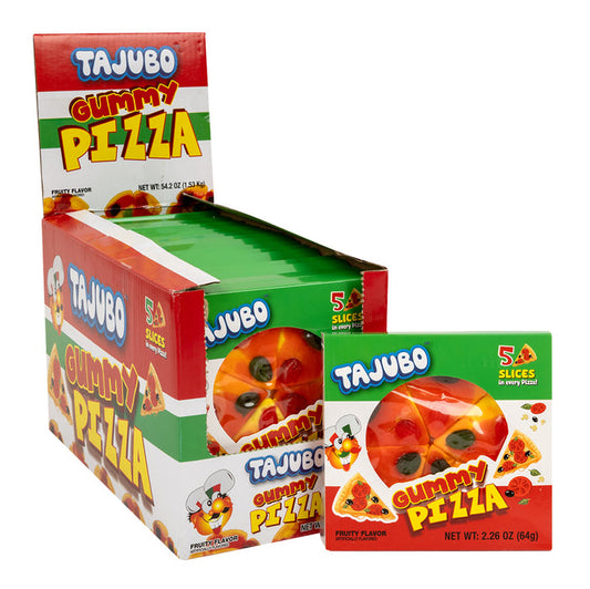 Tajubo Gummy Pizza Candy - 24 Count