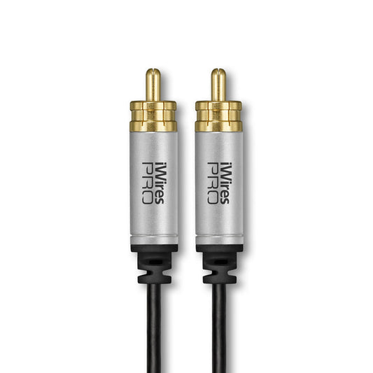 Techlink 711055 iWires PRO High-Fidelity Subwoofer Cable 1 RCA to 1 RCA - 5 metres