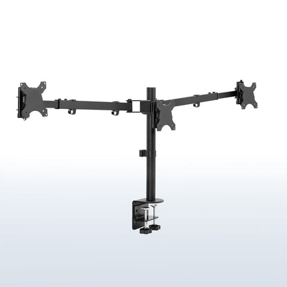 Telescoping Triple Monitor Desk Mount - Up to 38" Screens