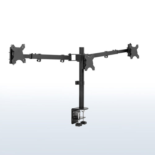 Telescoping Triple Monitor Desk Mount - Up to 38" Screens