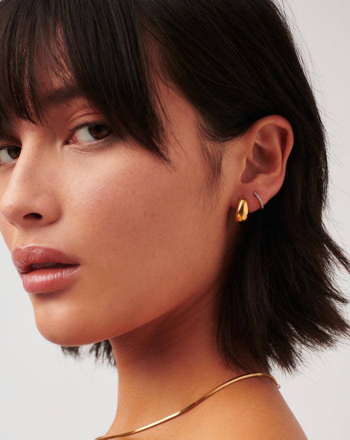 Dome Pave Earring Set Layering Sets Missoma