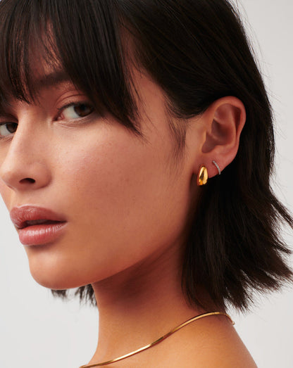 Dome Pave Earring Set Layering Sets Missoma