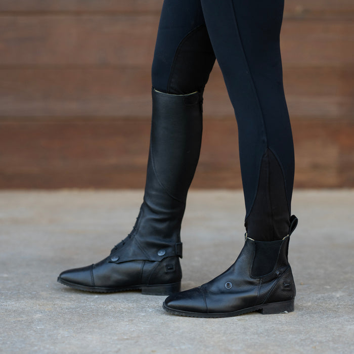 The Hinterland TuffRider Ladies Convertible Boot — Wears as a Paddock or Tall Boot (Gaiters Sold Separately)