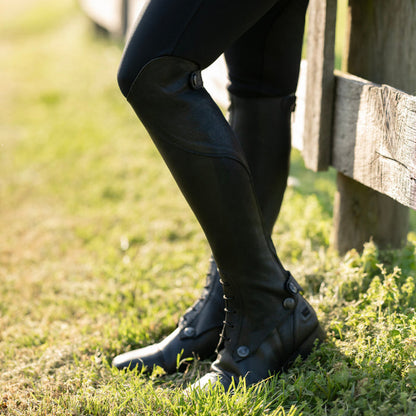 The Hinterland TuffRider Ladies Convertible Boot — Wears as a Paddock or Tall Boot (Gaiters Sold Separately)