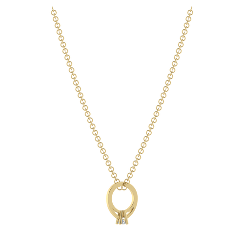 The Little Love Ring Necklace