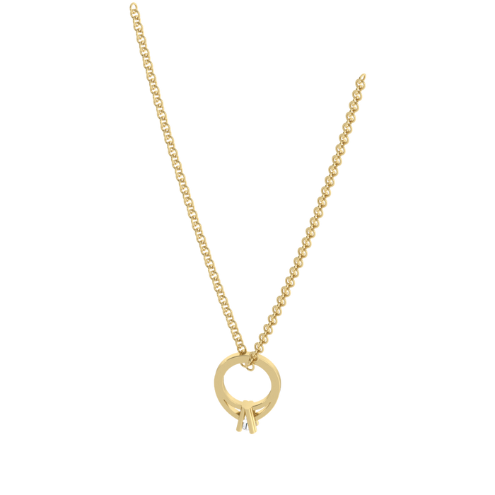 The Little Love Ring Necklace