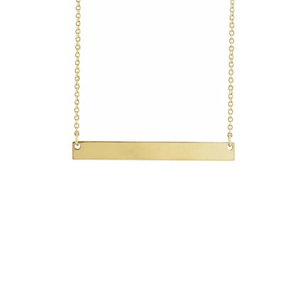The "Love Lines" Bar Necklace