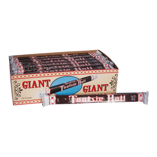 Tootsie Roll Giant Nostalgia Candy Bars - 24 Count