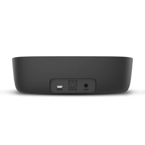 Ensemble Wireless TV transmitter for seniors and shared spaces, supports with TVs optical, bluetooth, or 3.5 mm AUX output; not compatible with HDMI ports.