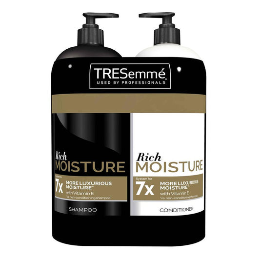 TRESEMMÉ Rich Moisture Shampoo and Conditioner 1.18 L / 40 oz - 15297 ebuystt