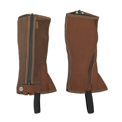 TuffRider Children's Airflow Synthetic Half Chaps - Breeches.com