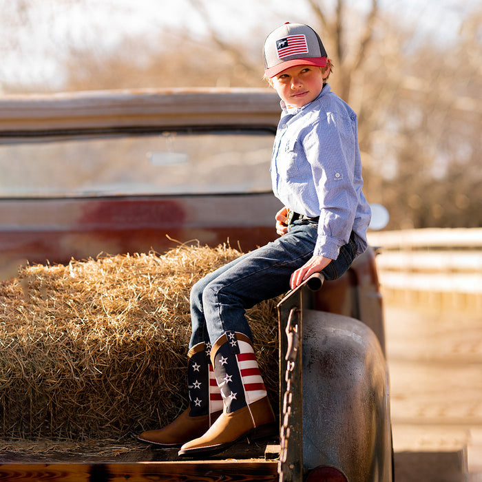 TuffRider Youth American Cowboy Western Boot