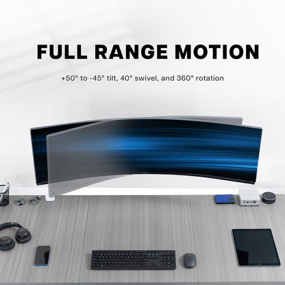 Ultrawide Monitor Wall Mount Bracket - Up to 49" Screens