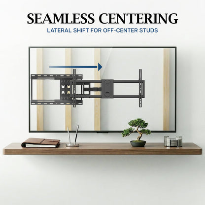 Pro Heavy Duty Full Motion TV Wall Mount Screen Centering