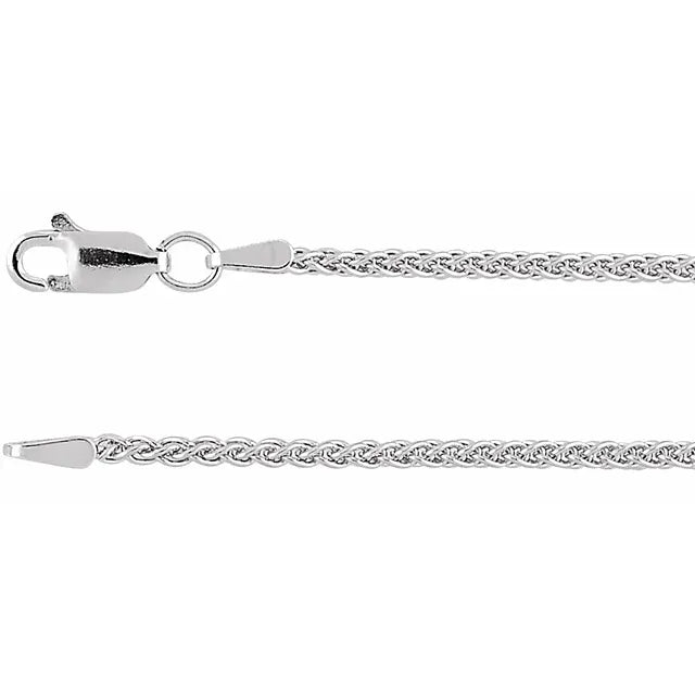 Wheat Chain 1.8mm 20" w/ Lobster Clasp