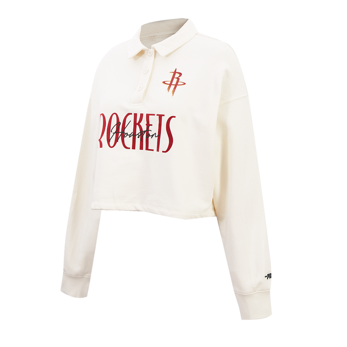 Women's Houston Rockets Pro Standard Long-Sleeve Polo