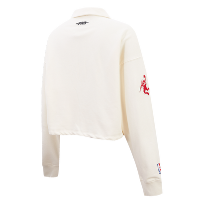 Women's Houston Rockets Pro Standard Long-Sleeve Polo