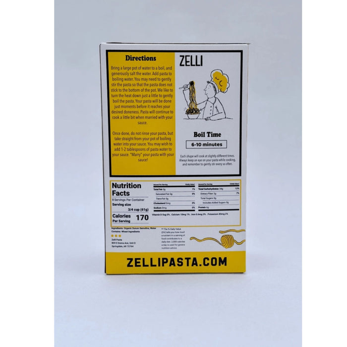 Zelli Campanelli nutrition info